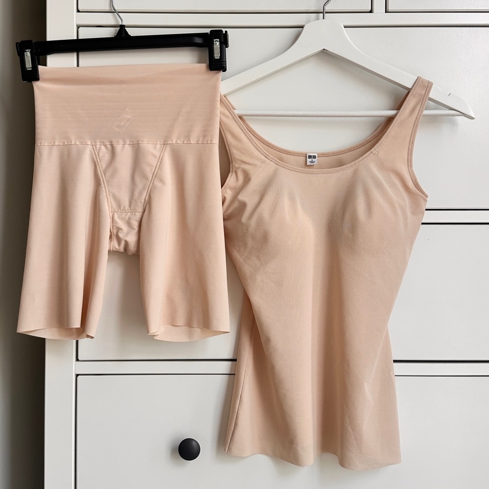 Uniqlo Shapewear. Top and panties.